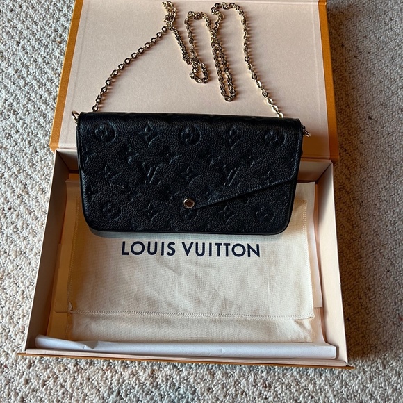 LOUIS VUITTON LV NIB Felicie Pochette Mongram Empriente Leather - Picture 10 of 16